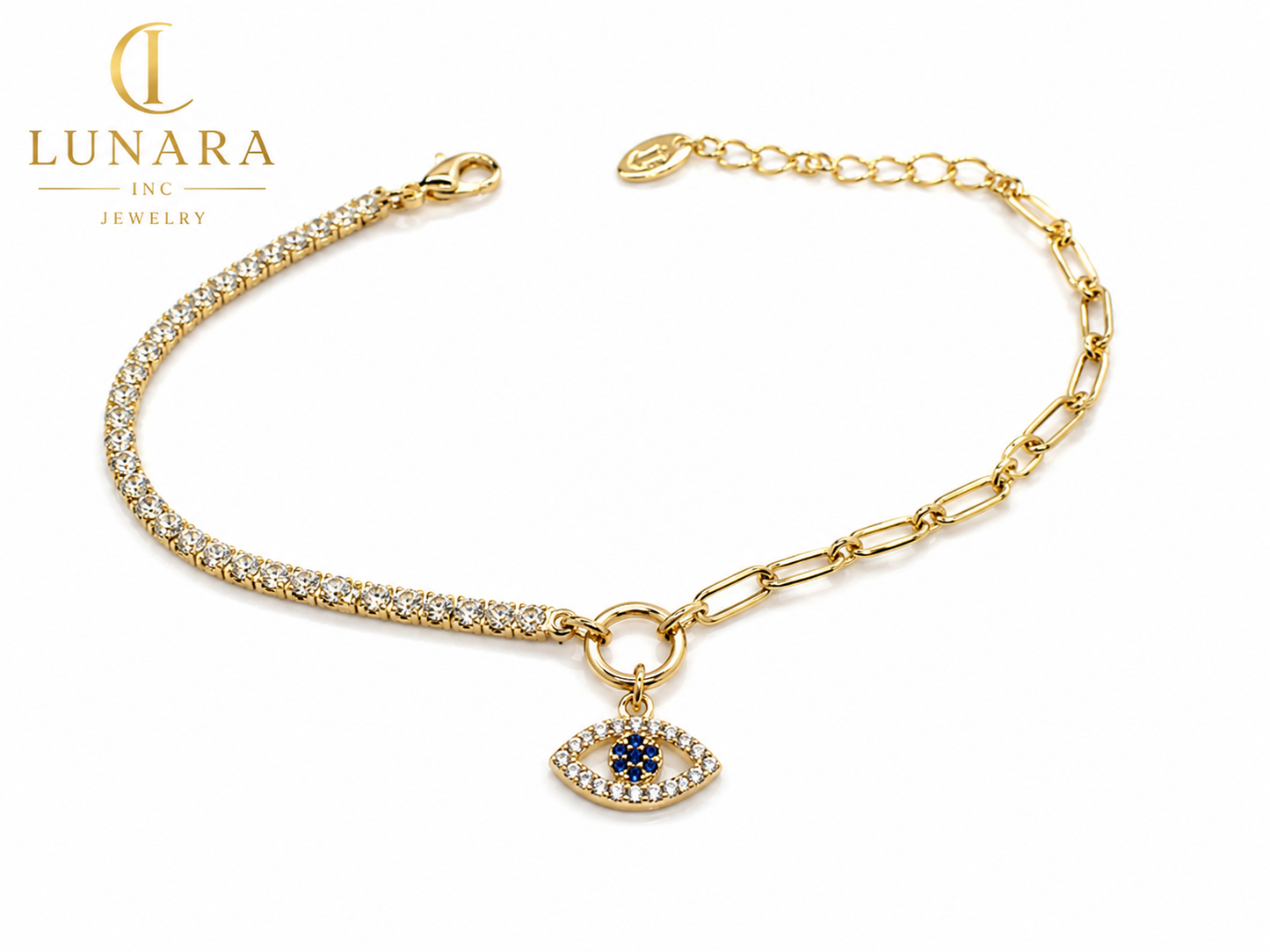 Lunara Evil Eye Luxe Bracelet