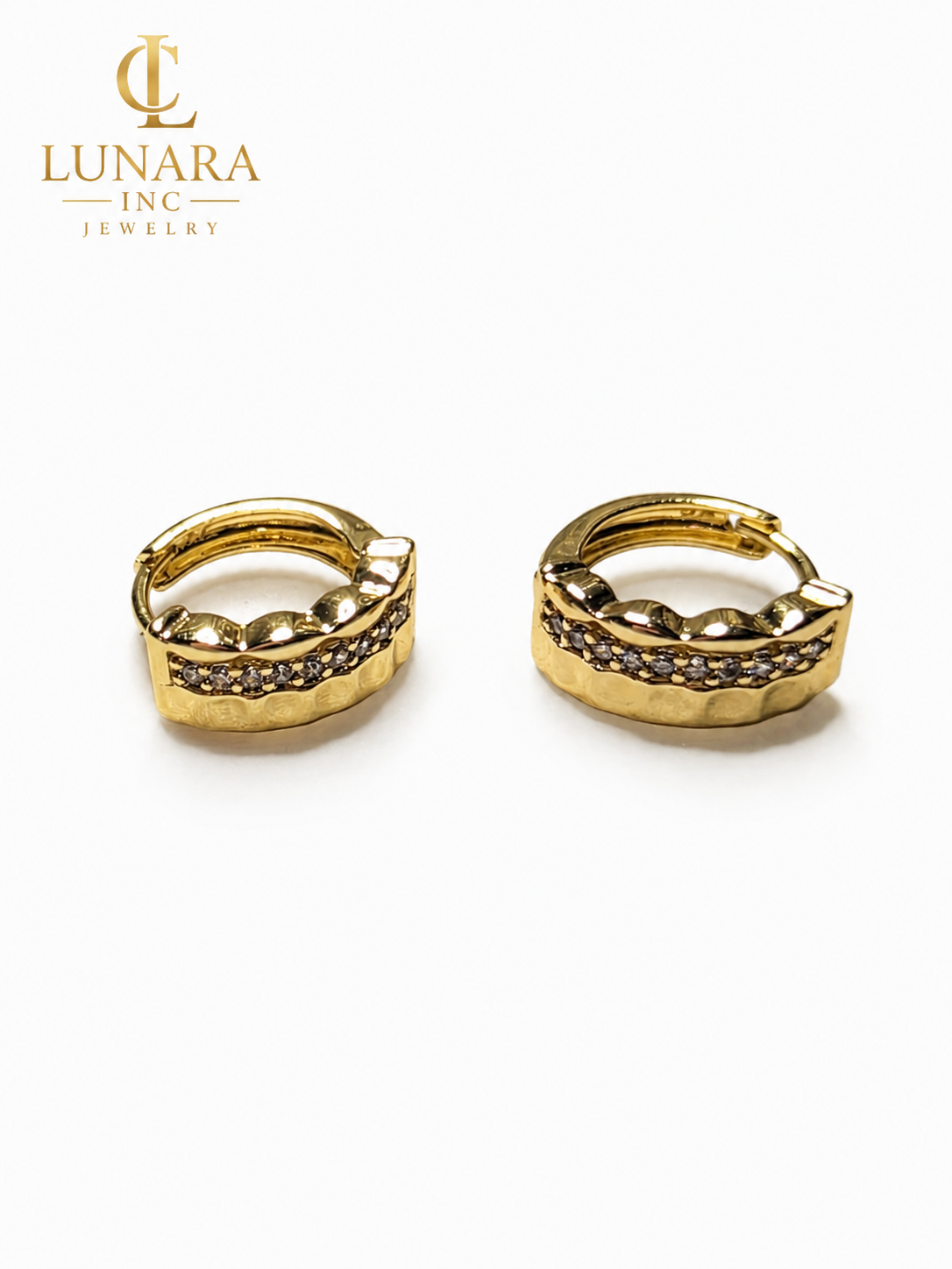 Golden Wave Earrings