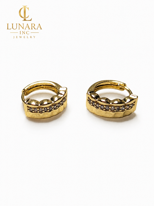 Golden Wave Earrings