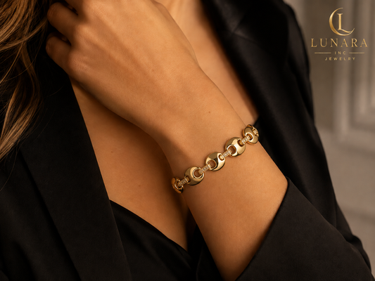Golden Eclipse Bracelet