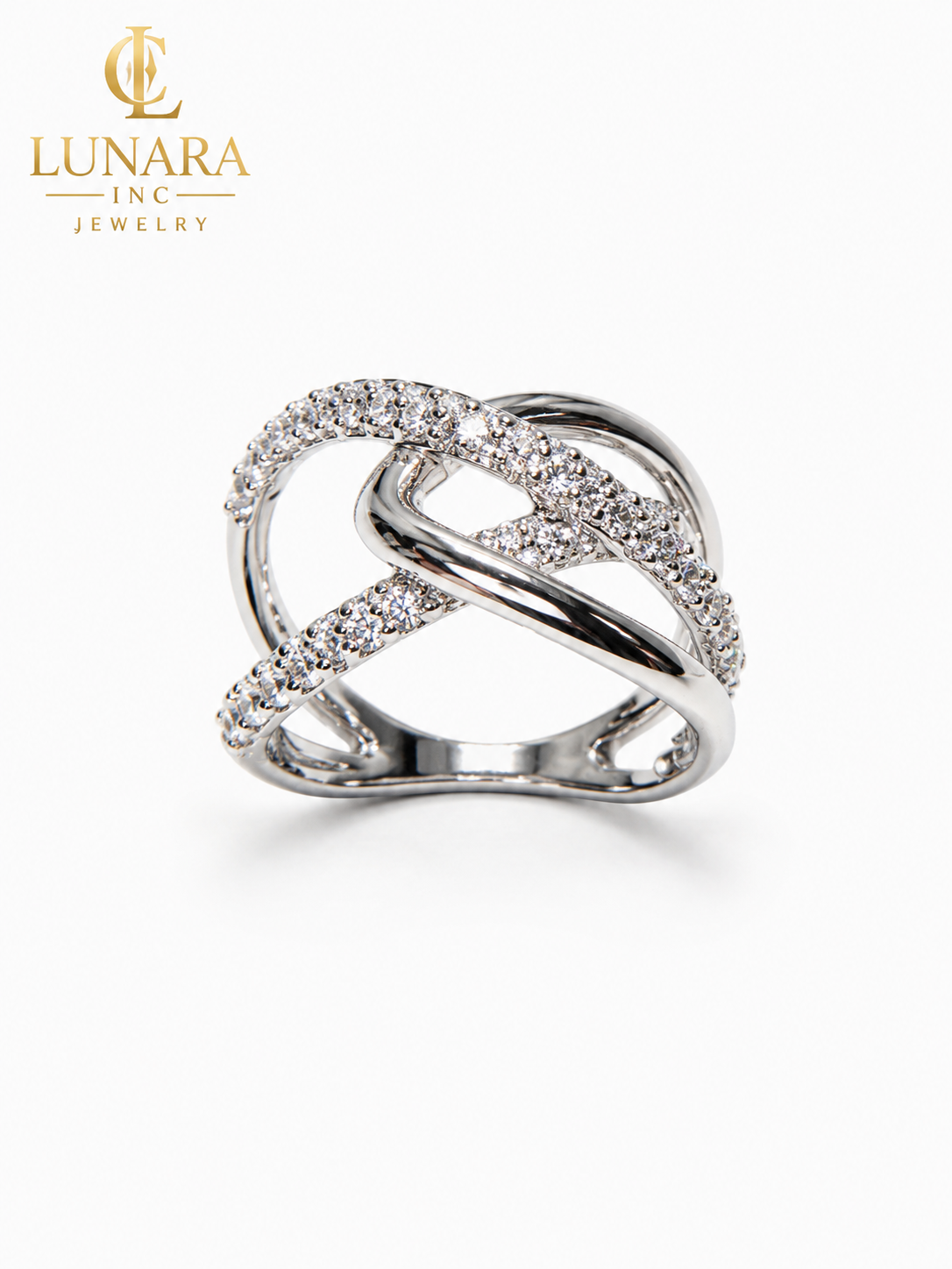 Celestia Twist Ring