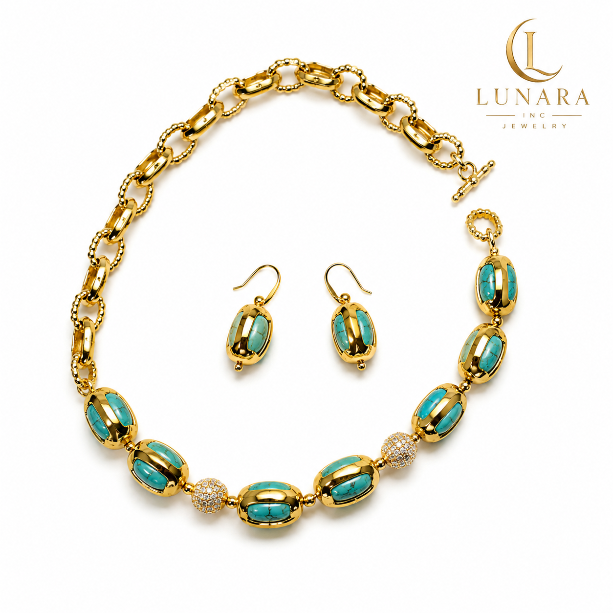 Lunara Imperial Turquoise Set