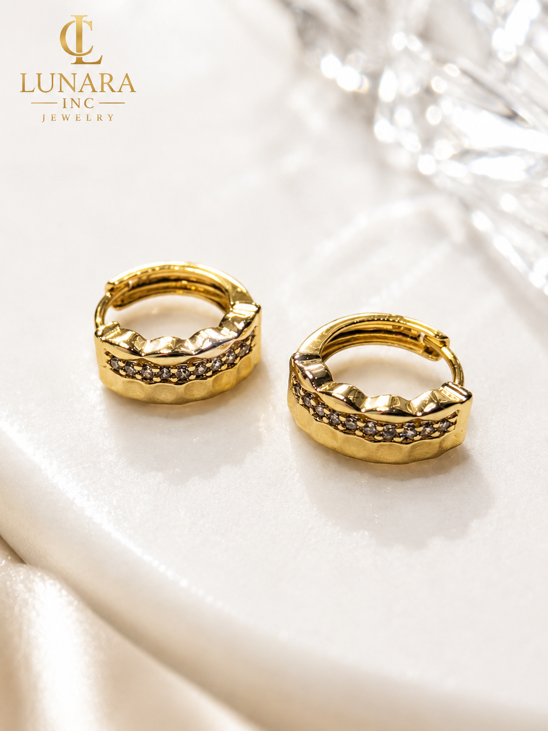 Golden Wave Earrings