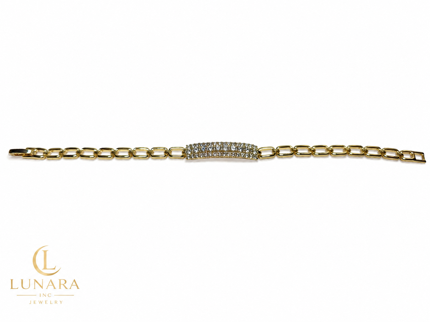 Lunara Diamond Bar Bracelet