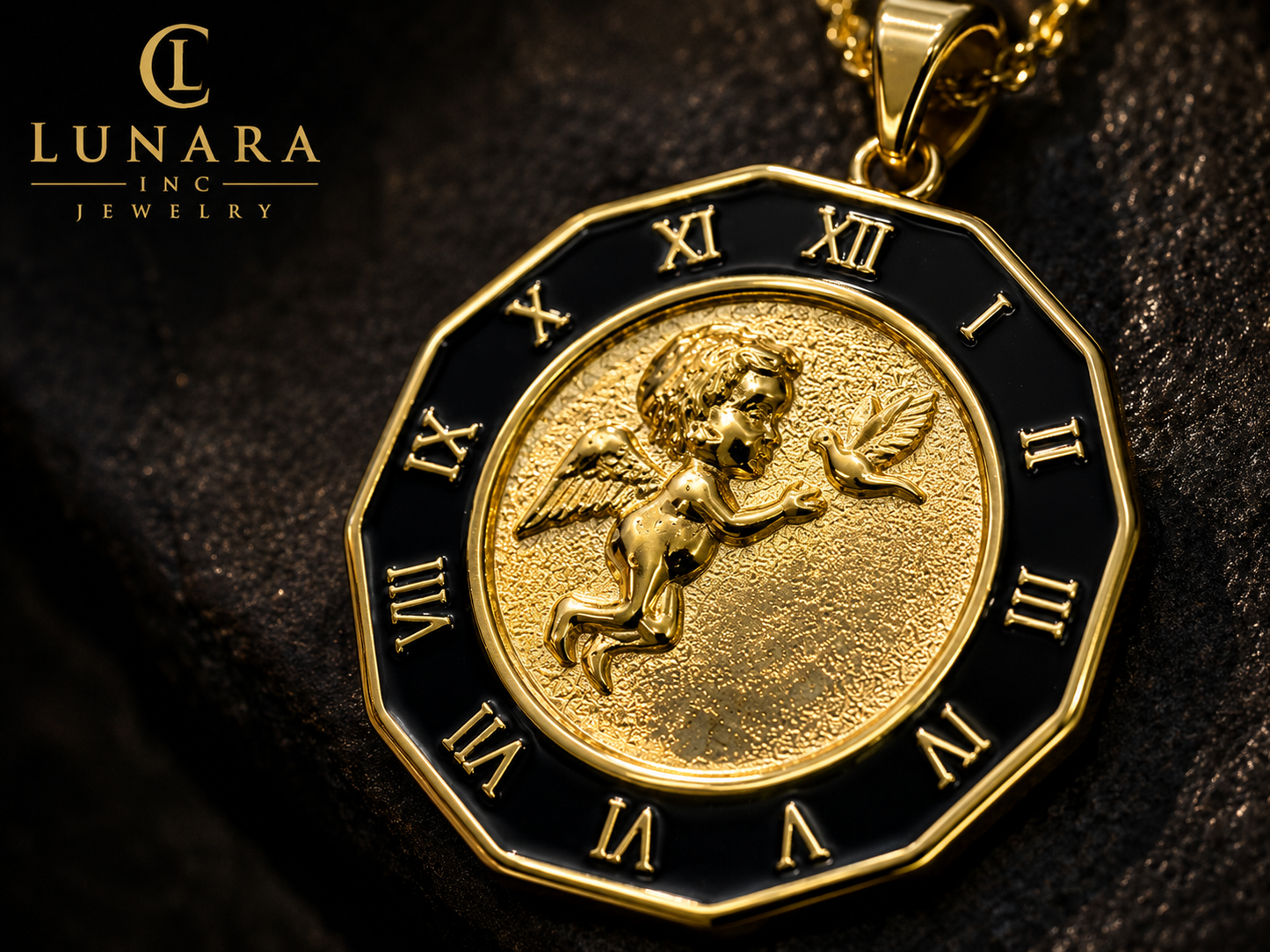 Lunara Angelus Pendant