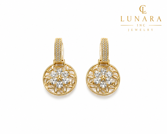Lunara Aurelia Bloom Earrings