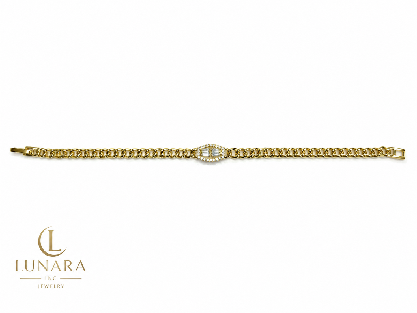 Lunara Diamond Eye Bracelet