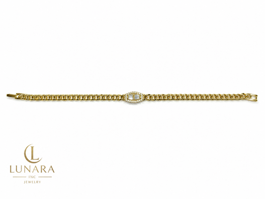Lunara Diamond Eye Bracelet