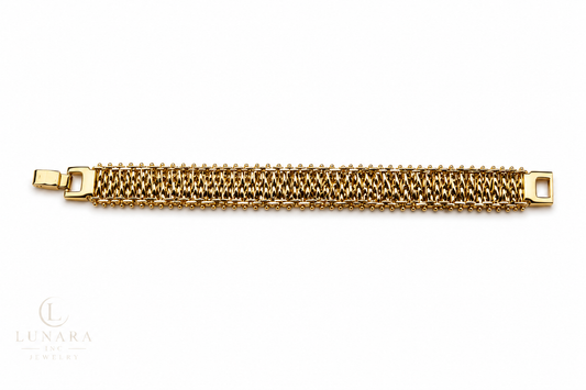 Milanese Mesh Bracelet – Gold
