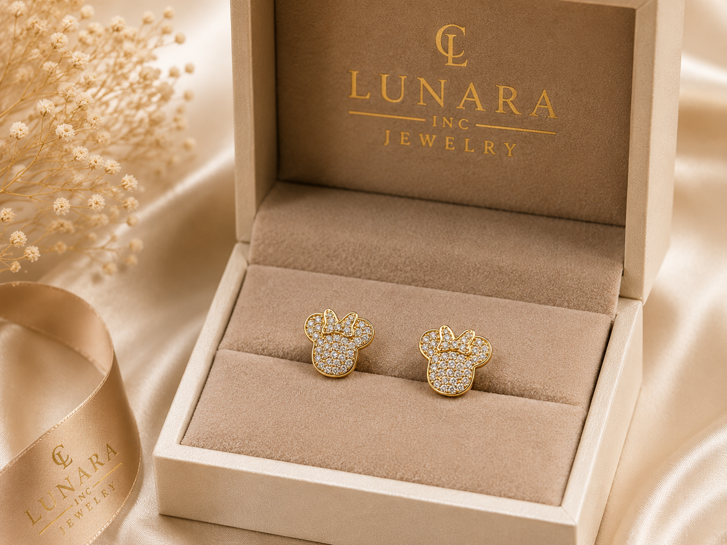 Lunara Princess Spark Earrings