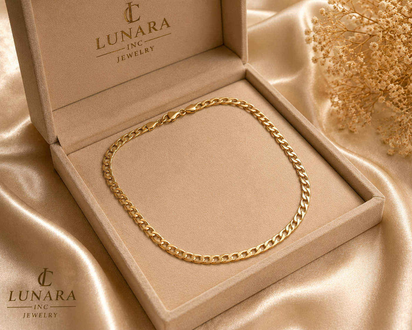 Lunara Monaco Link Necklace
