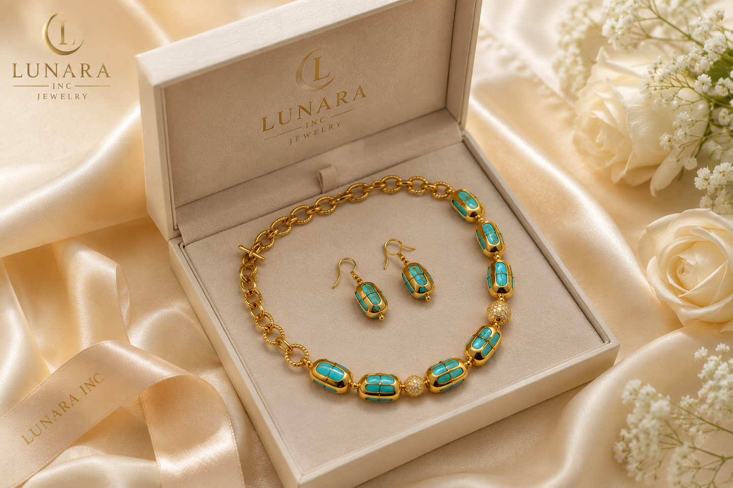 Lunara Imperial Turquoise Set