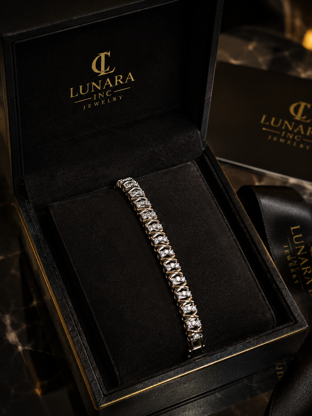 Diamond Wave Bracelet