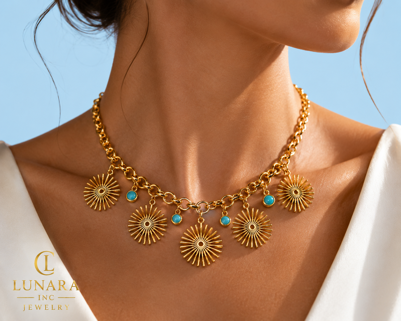 Lunara Santorini Necklace