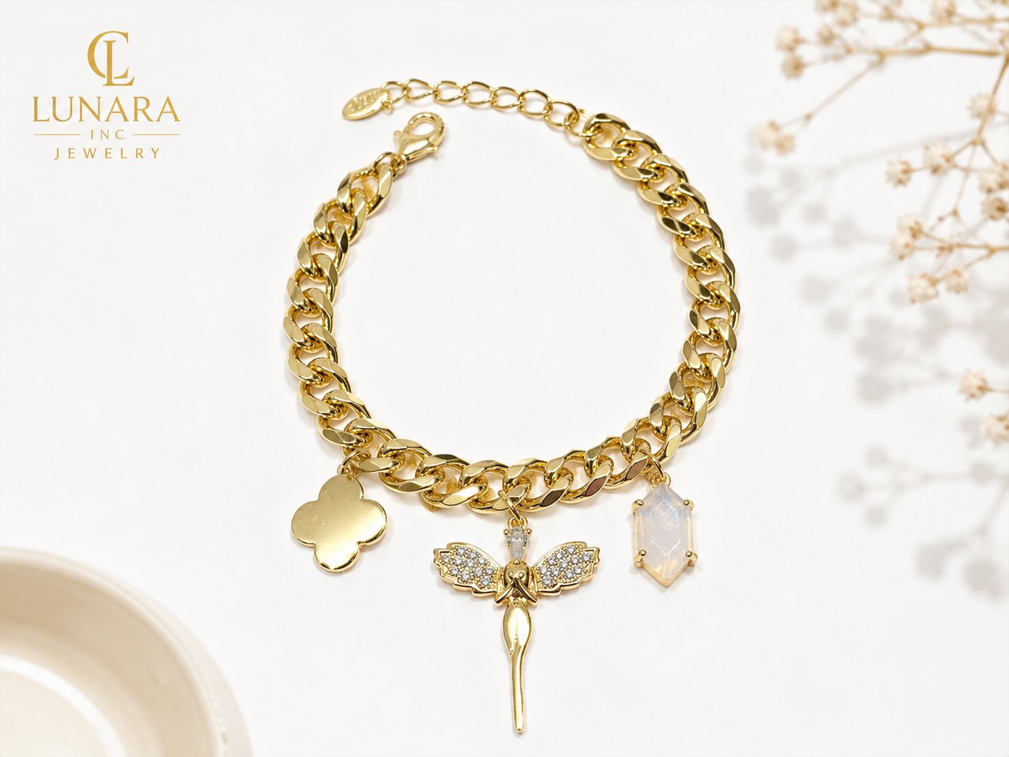 Lunara Celestial Charm Bracelet
