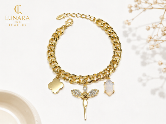 Lunara Celestial Charm Bracelet