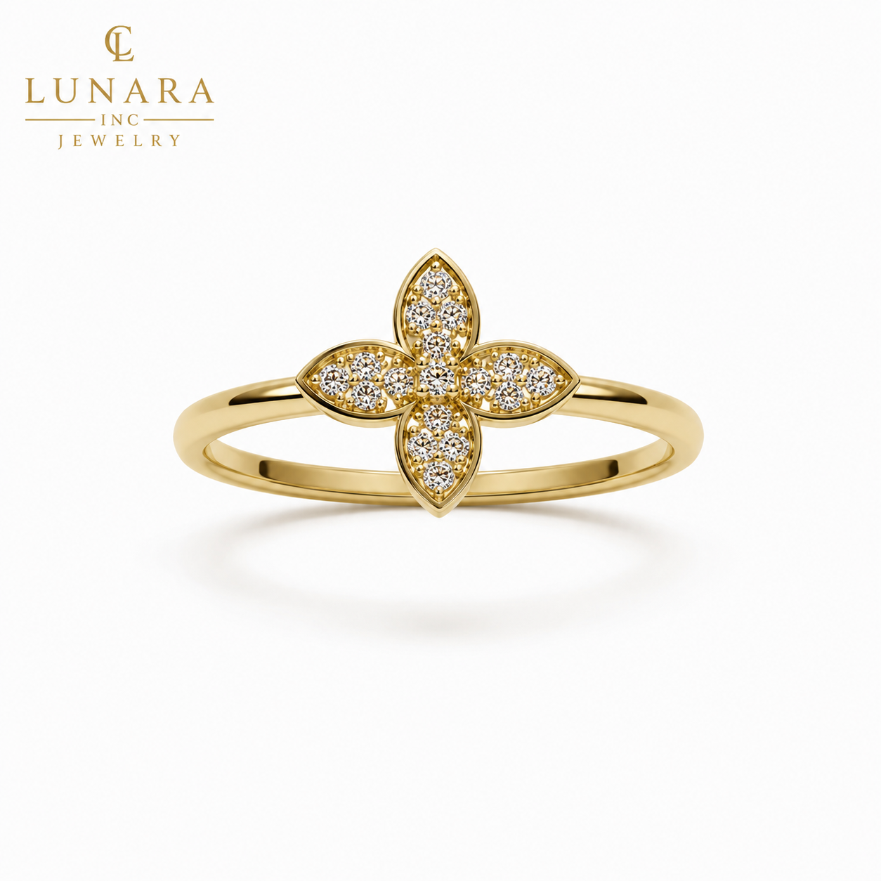 Lunara Fleur Royale Ring