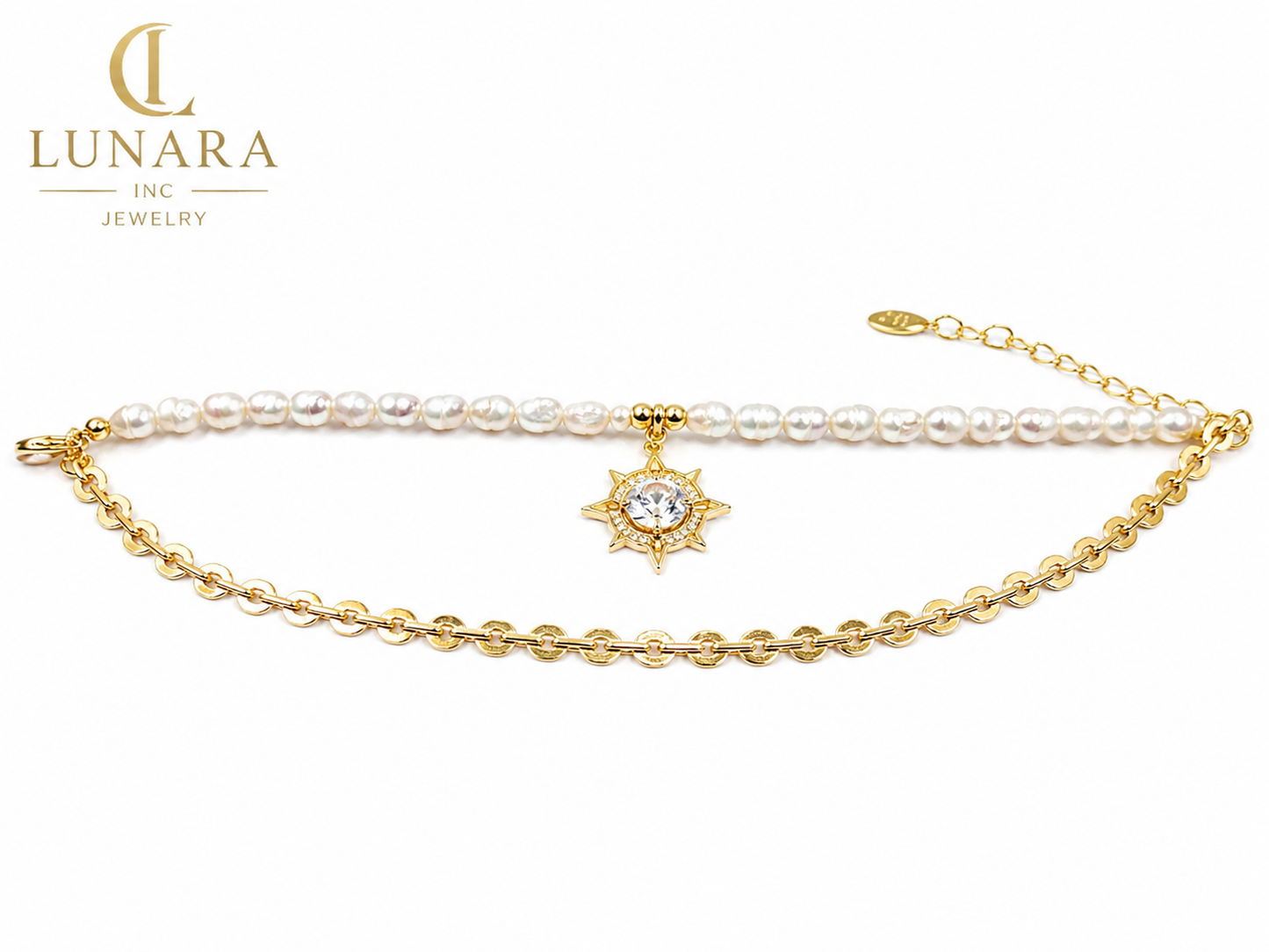 Lunara Celestial Pearl Bracelet