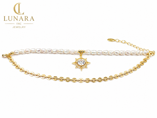 Lunara Celestial Pearl Bracelet