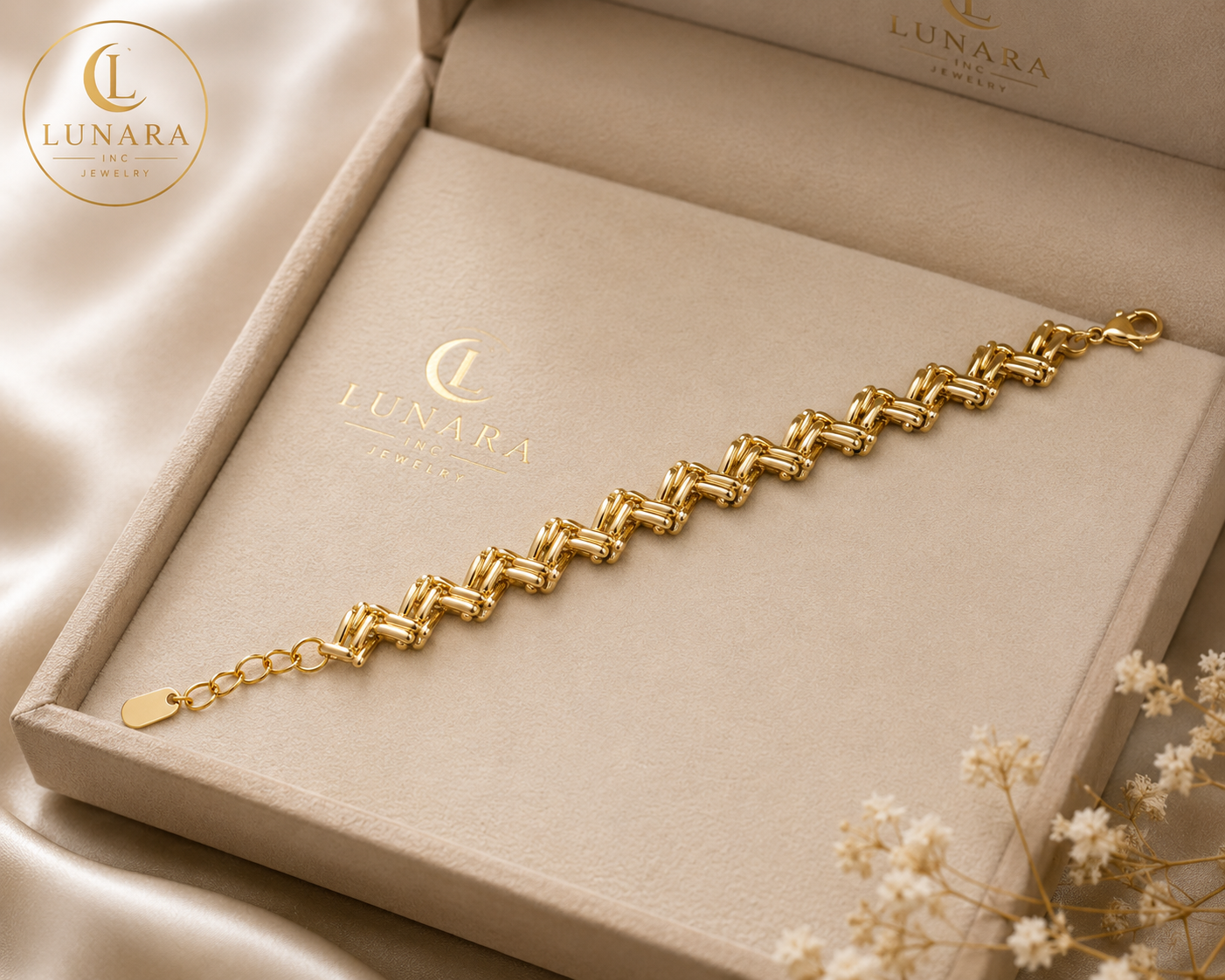 Lunara Infinity X Bracelet ✨