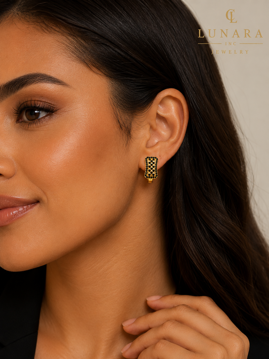 Lunara Noir Prestige Earrings