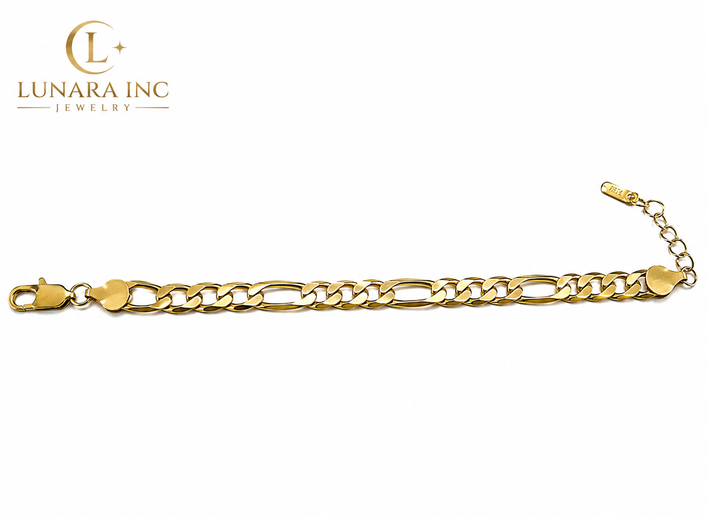 Lunara Regal Figaro Bracelet