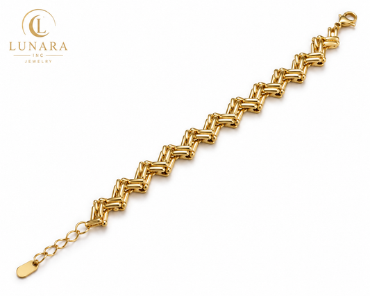 Lunara Infinity X Bracelet ✨