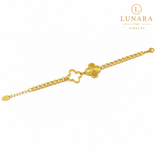 Golden Clover Bracelet