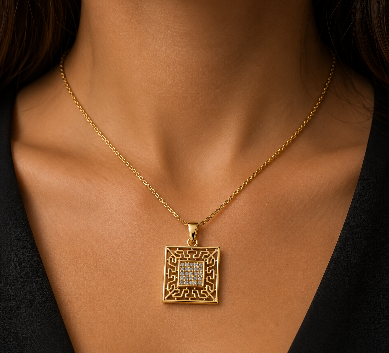 Imperial Maze Pendant