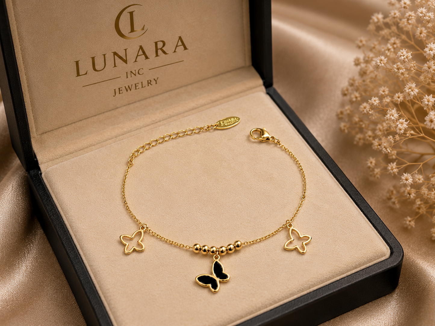 Lunara Butterfly Grace Bracelet