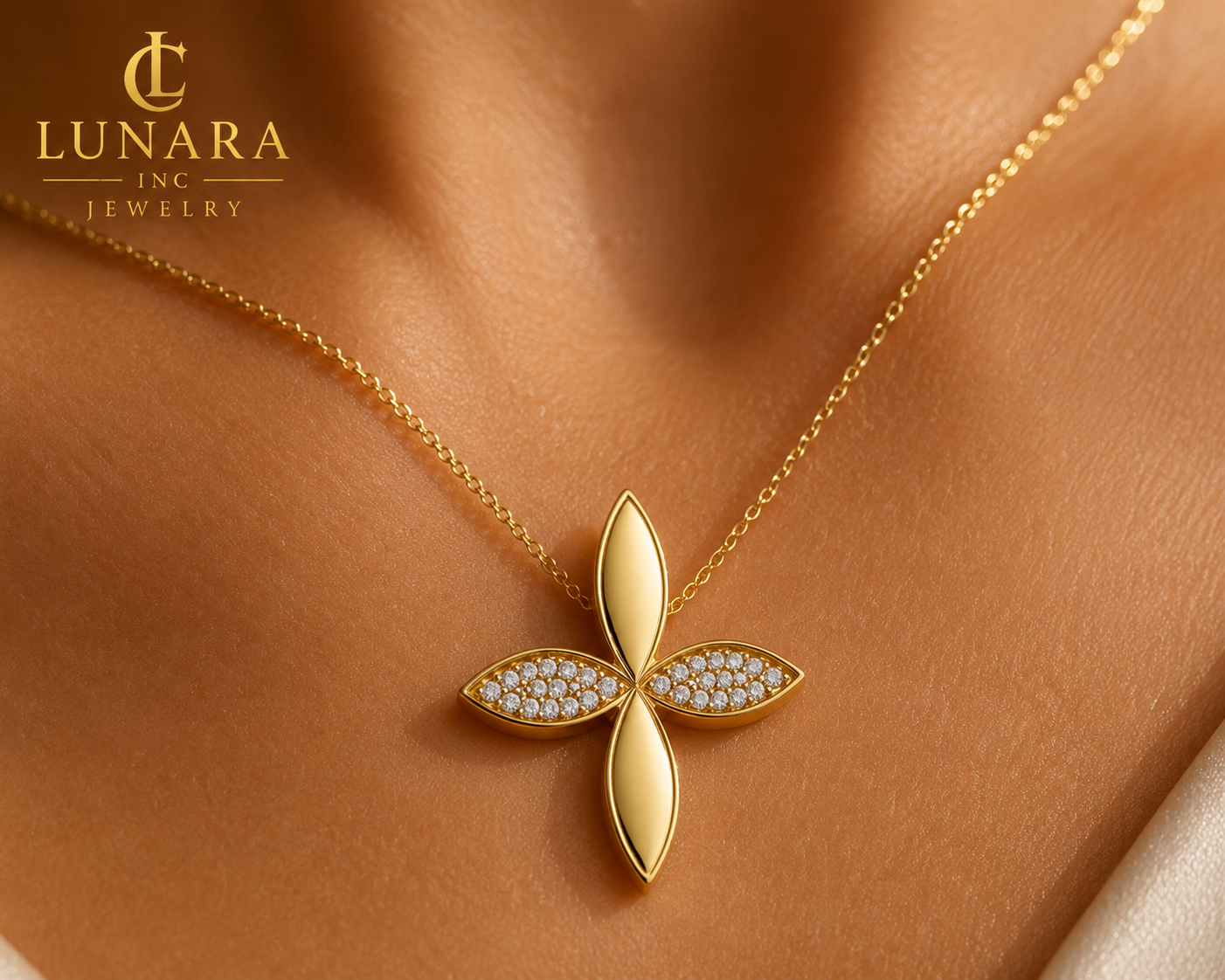 Lunara Blossom Pendant