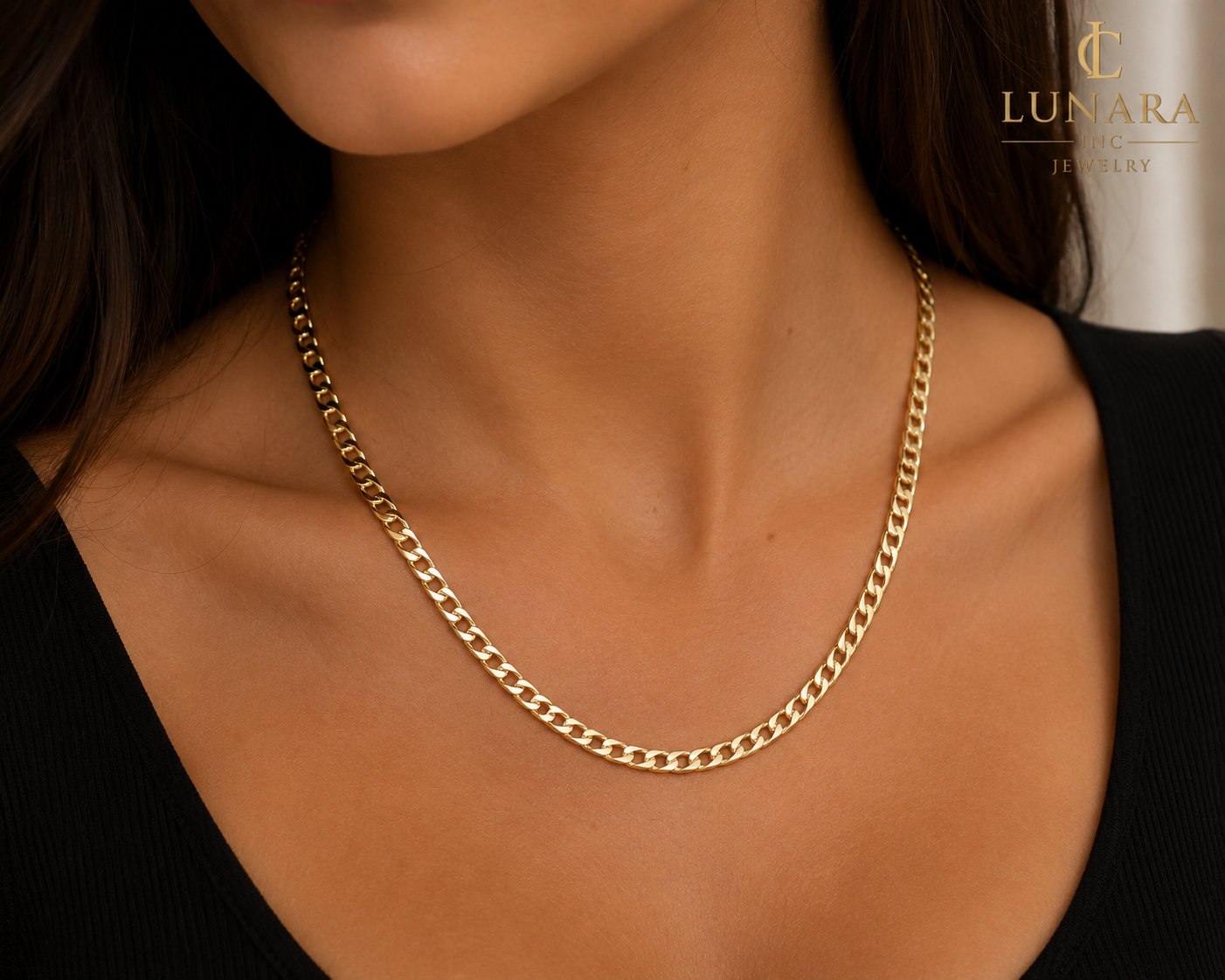 Lunara Monaco Link Necklace