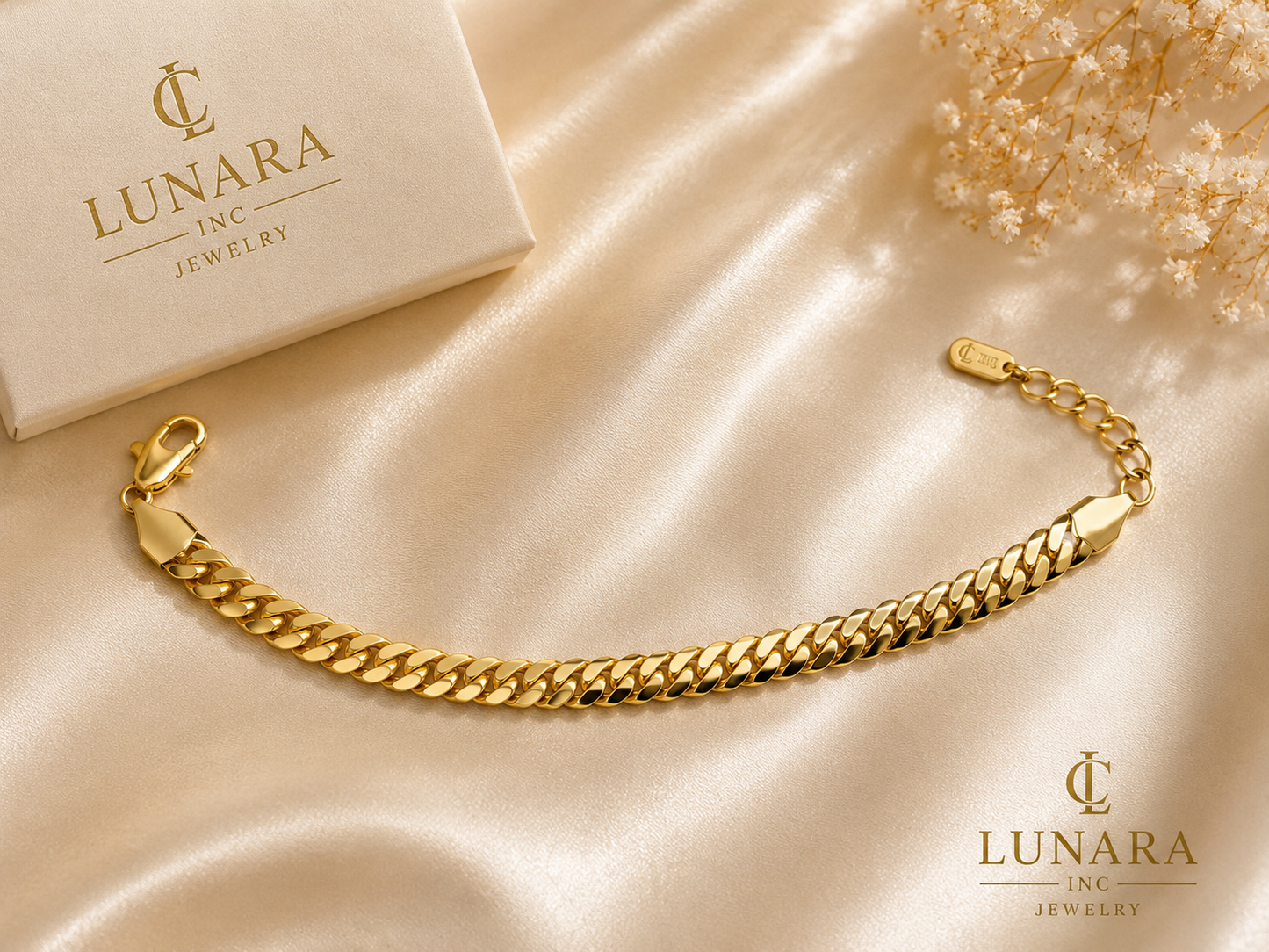 Lunara Monaco Cuban Bracelet