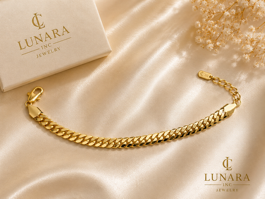 Lunara Monaco Cuban Bracelet