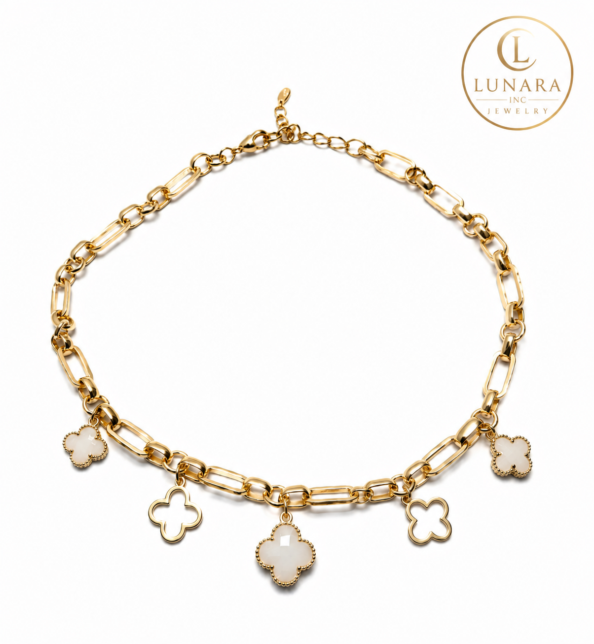 White Clover Luxe Necklace