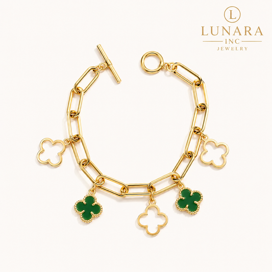 Lunara Clover Luxe Bracelet