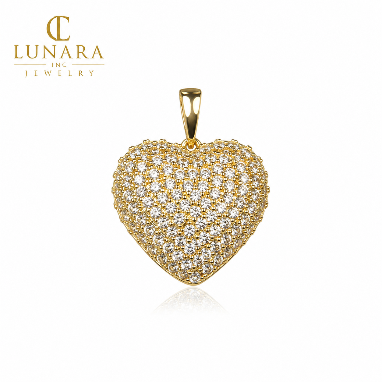 Golden Heart Luxe Pendant