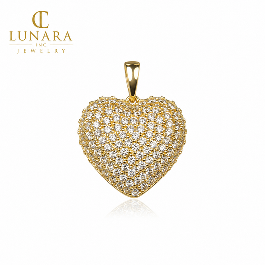 Golden Heart Luxe Pendant