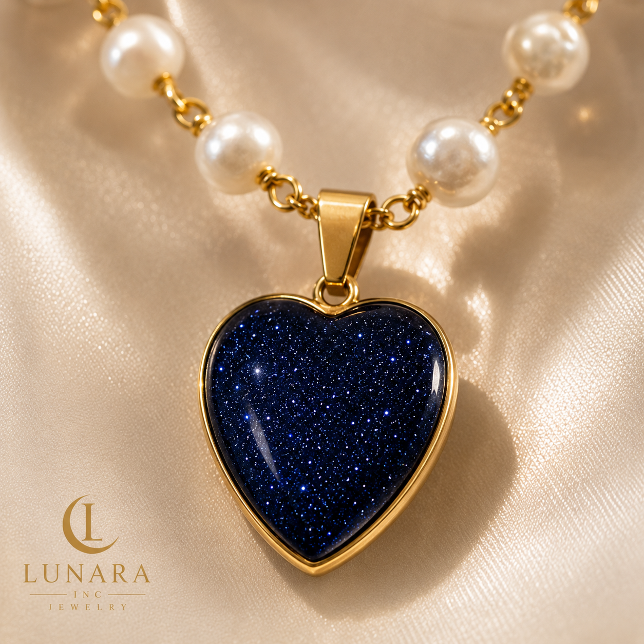 Lunara Celestial Heart Blue  Lunara Celestial Heart Rose