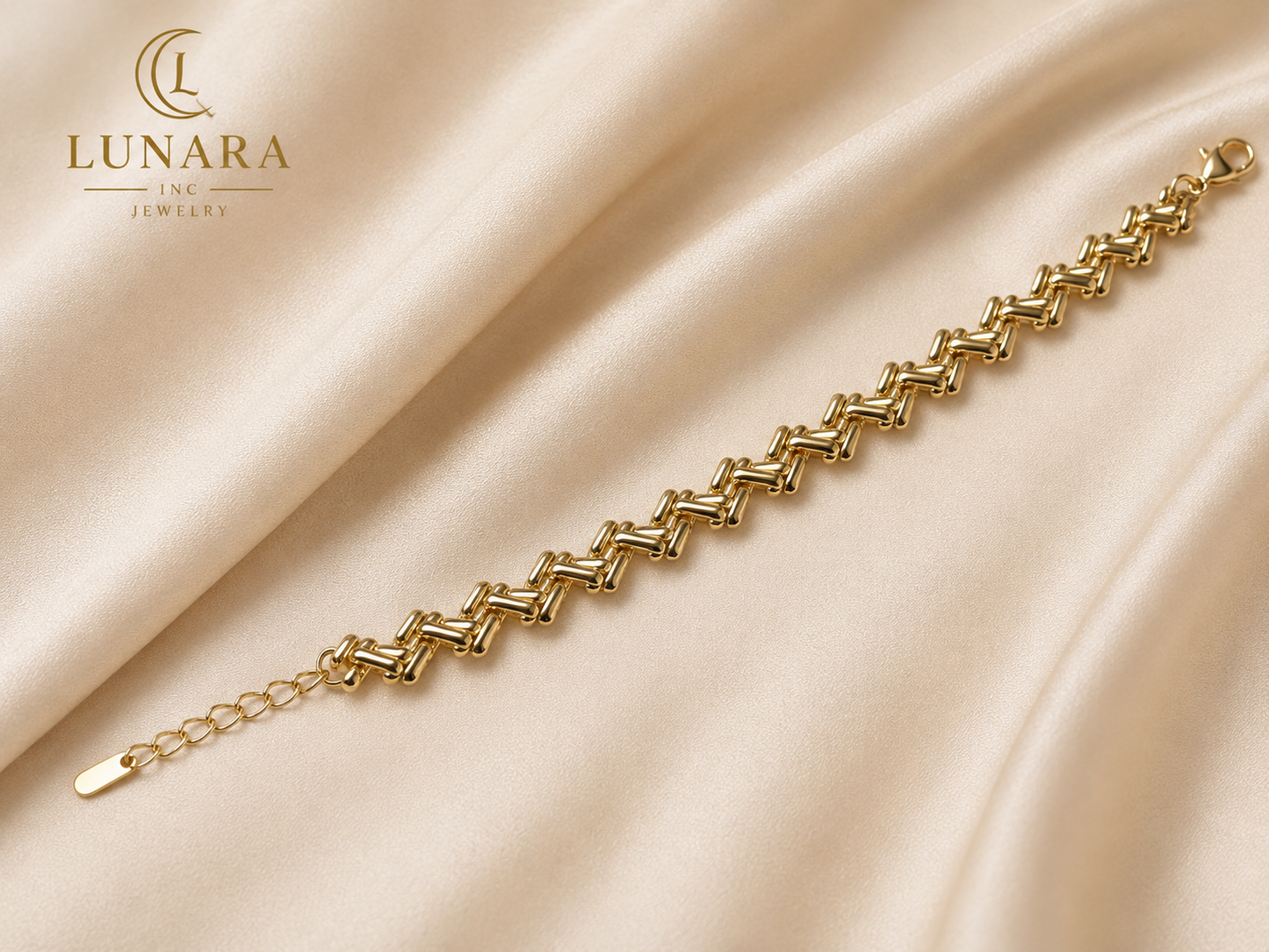 Lunara Infinity X Bracelet ✨