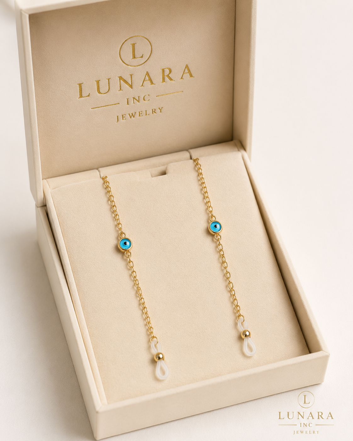 Lunara Blue Eye Chain 🧿✨