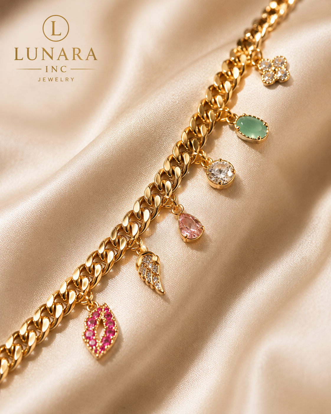 Lunara Charm Luxe Bracelet ✨