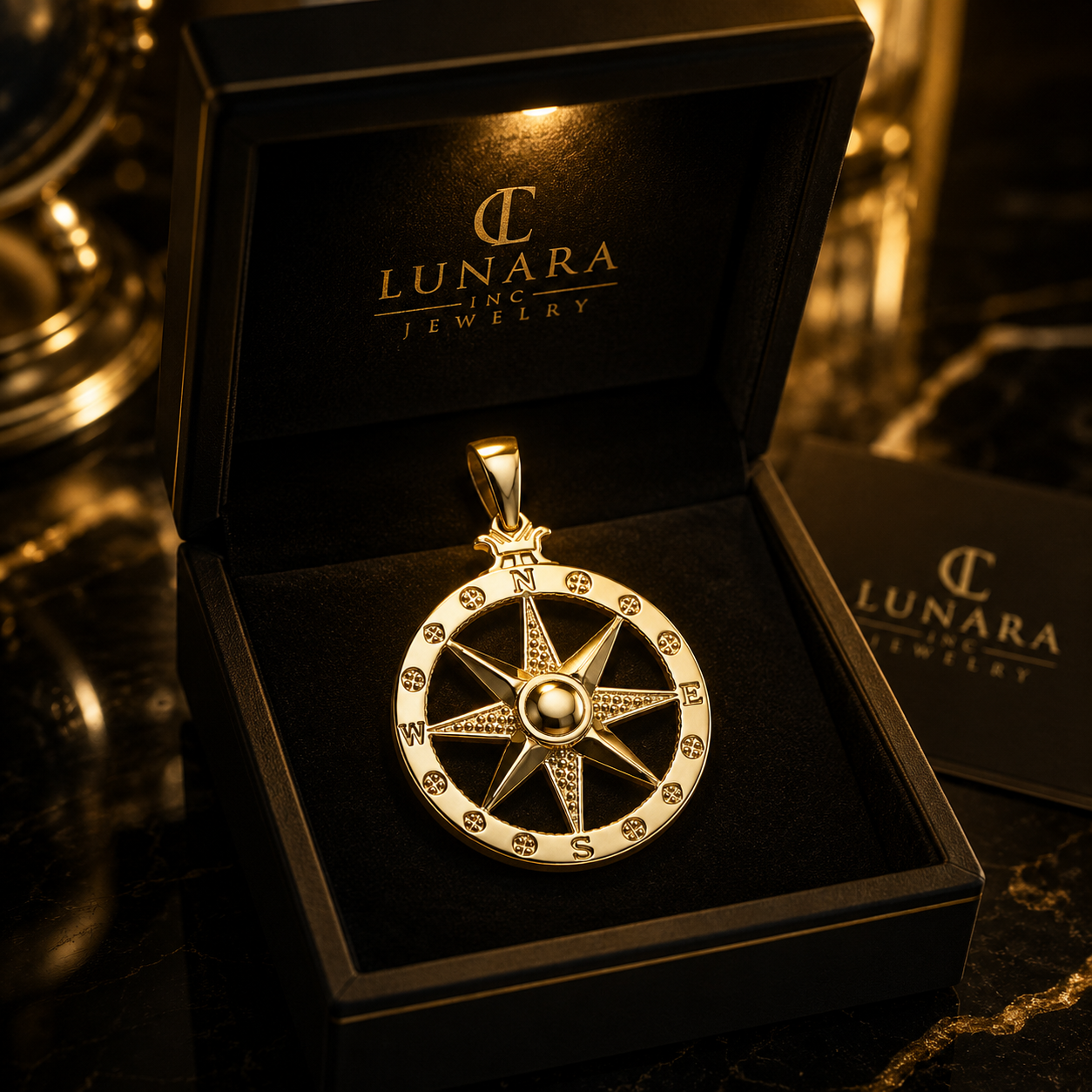 Compass Royale Pendant