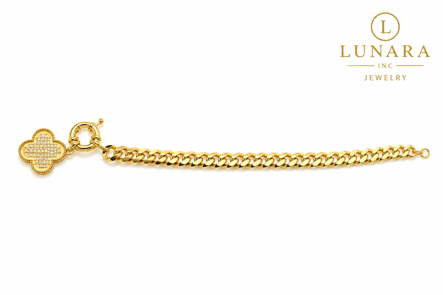 Diamond Clover Bracelet ✨