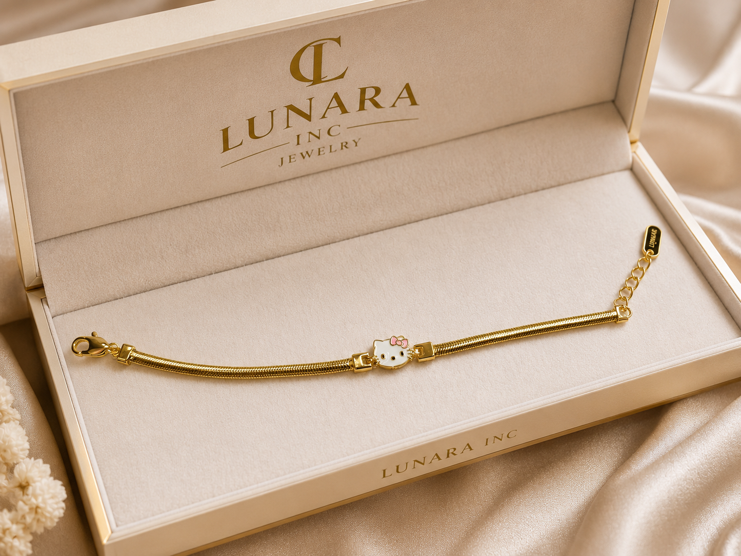 Lunara Hello Kitty Snake Bracelet