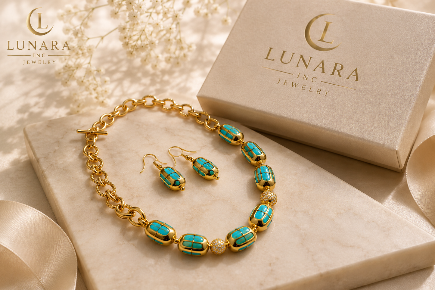 Lunara Imperial Turquoise Set