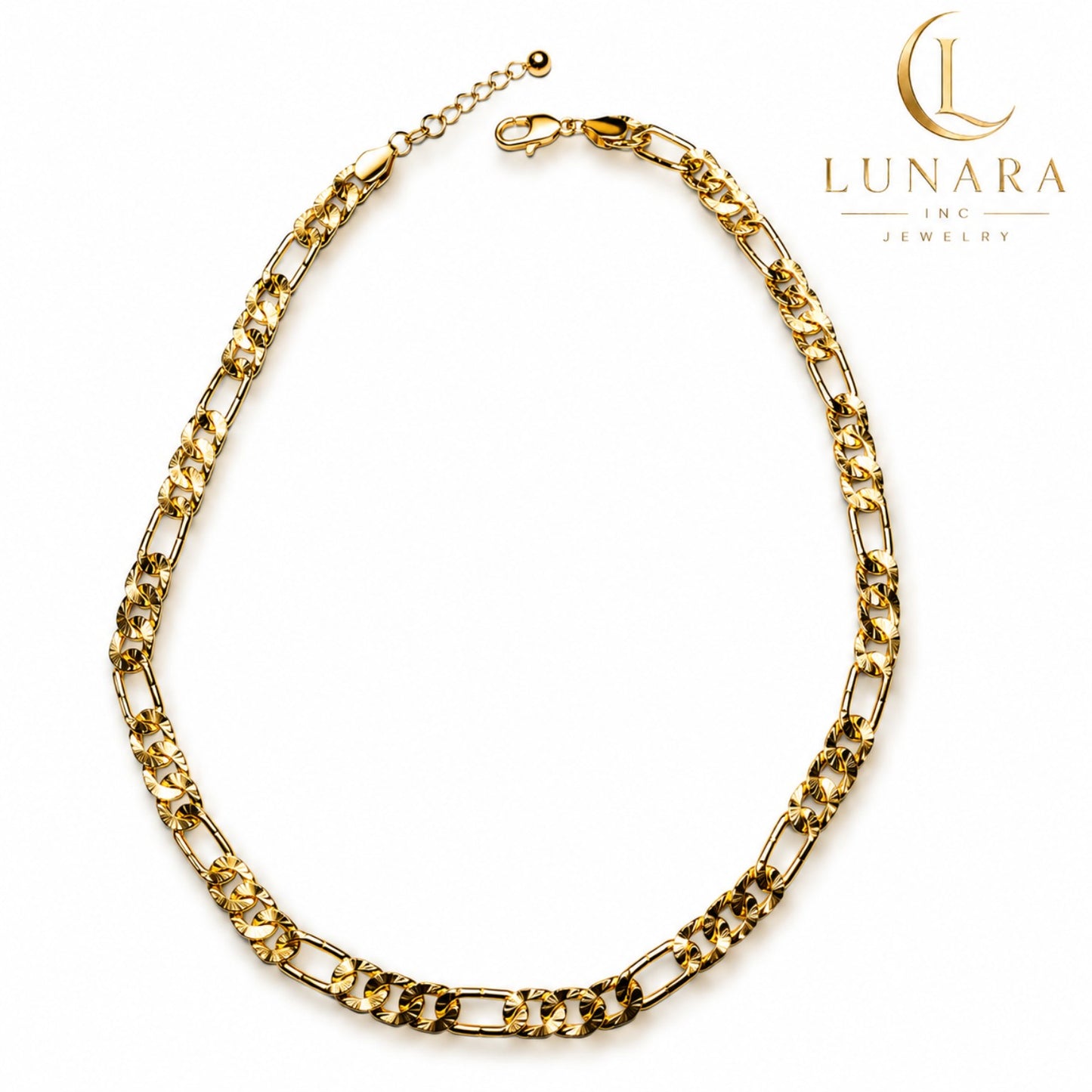 Lunara Radiant Link Necklace