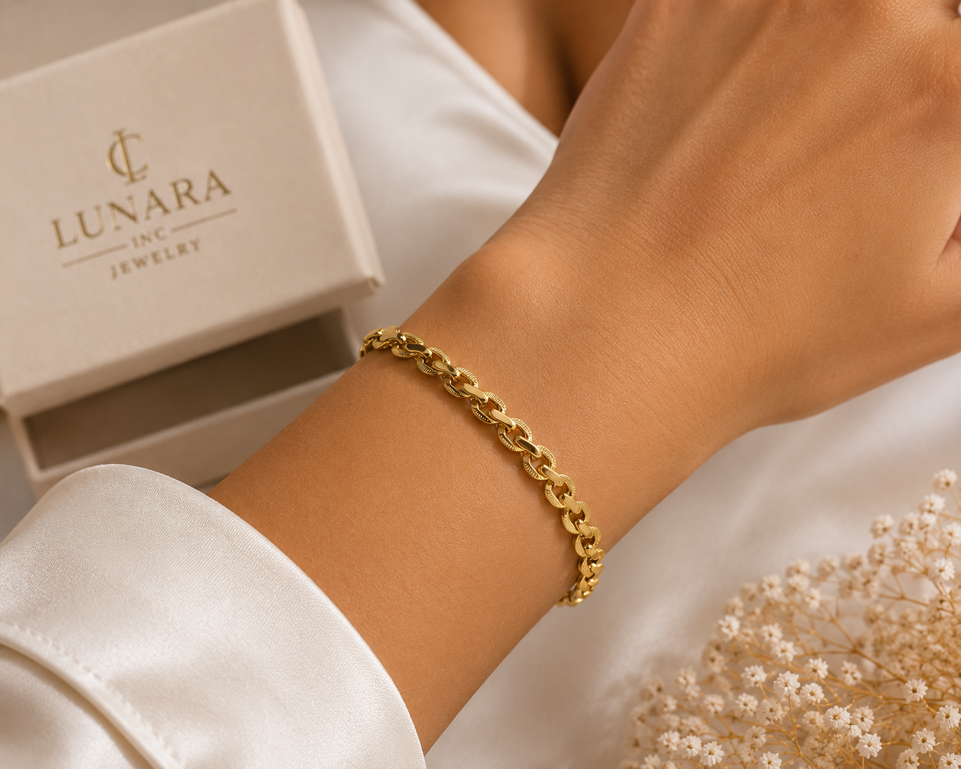 Lunara Aurelia Link Bracelet