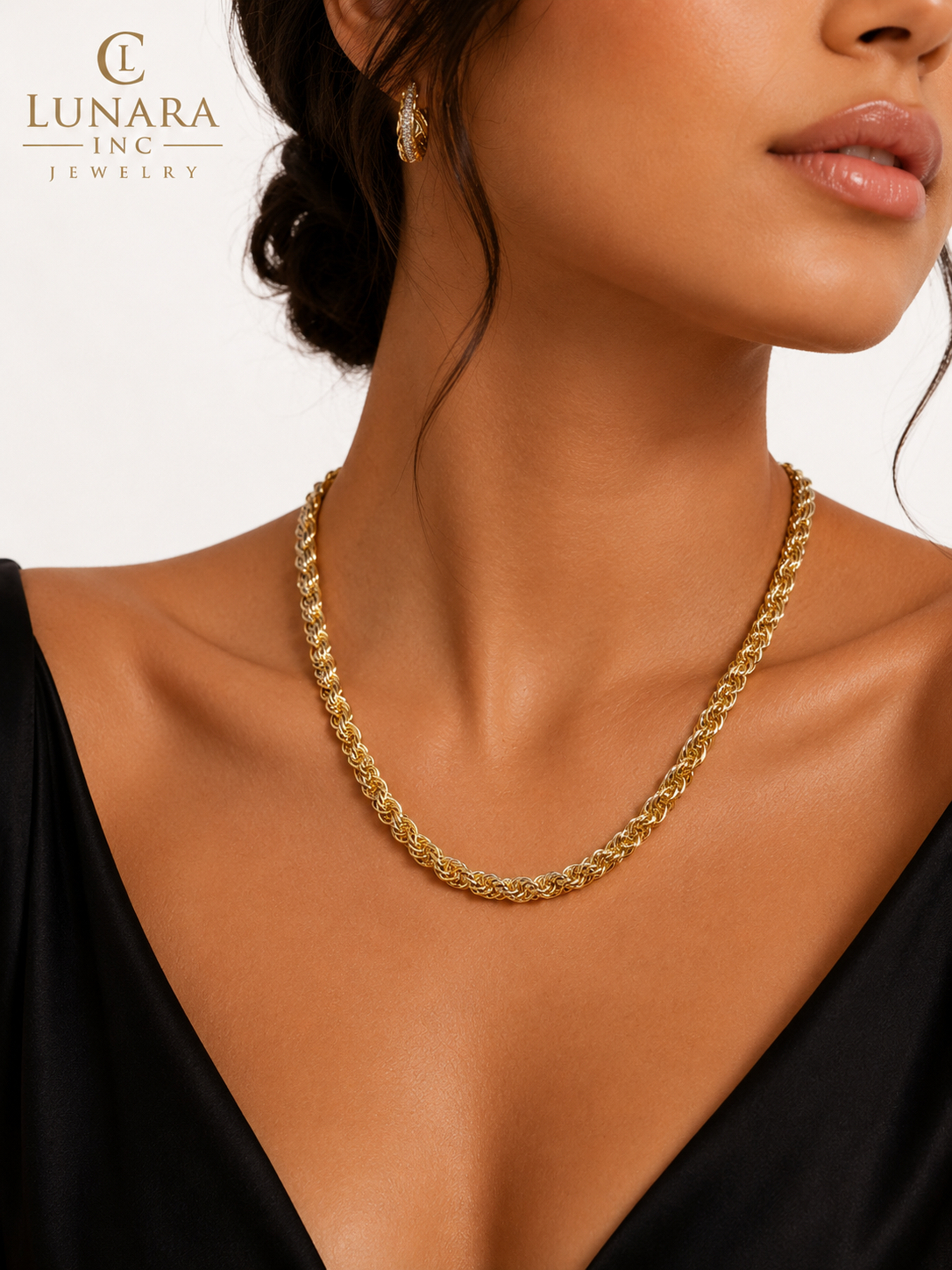 Lunara Imperial Weave Necklace