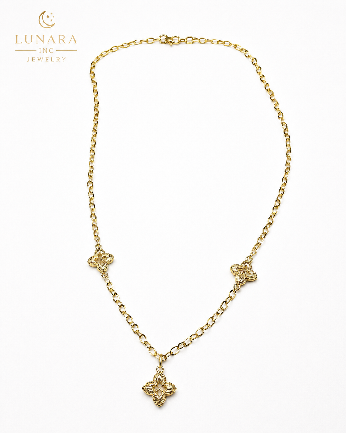Lunara Clover Elegance Necklace